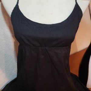 VOLCOM Black Sundress. Size M